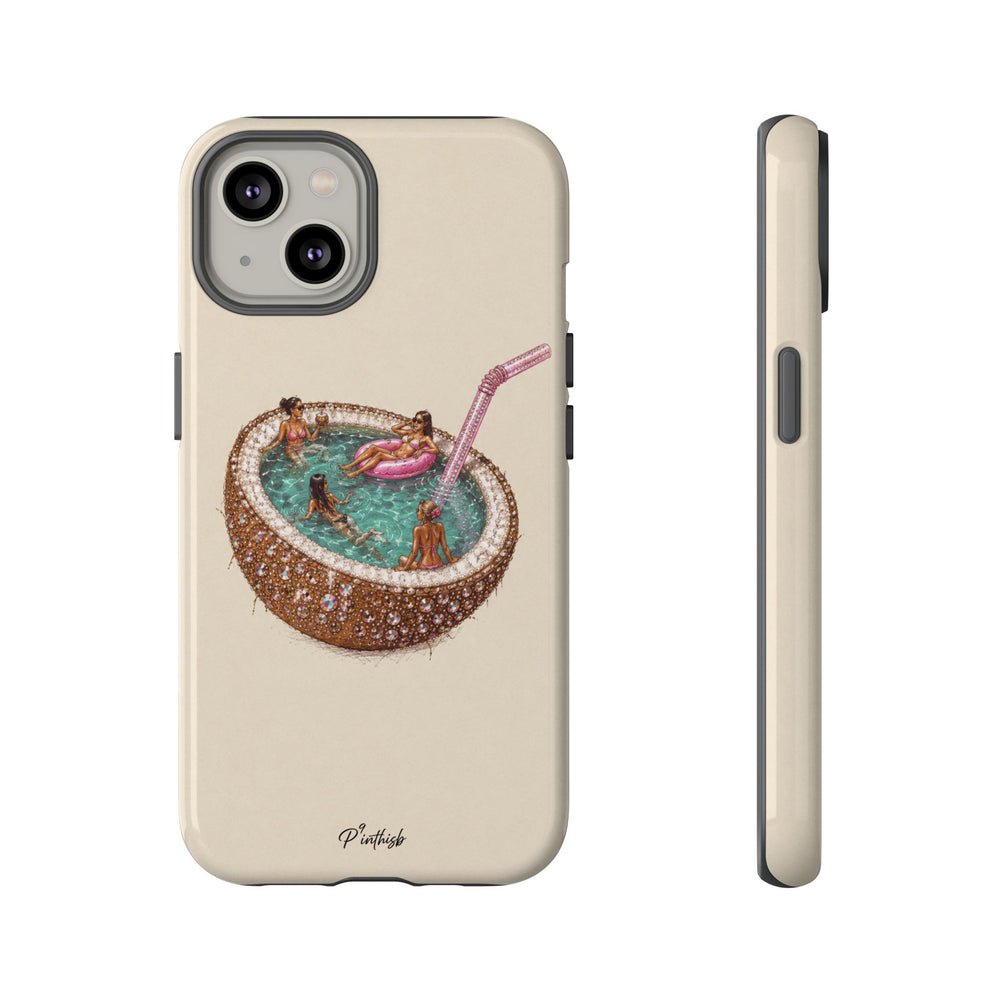 Coconut Pool Phone Case