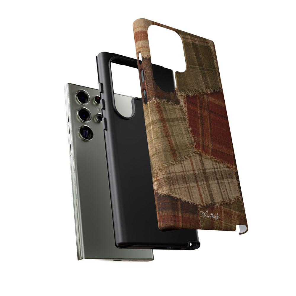 Rustic Fall Patchwork Tough Case