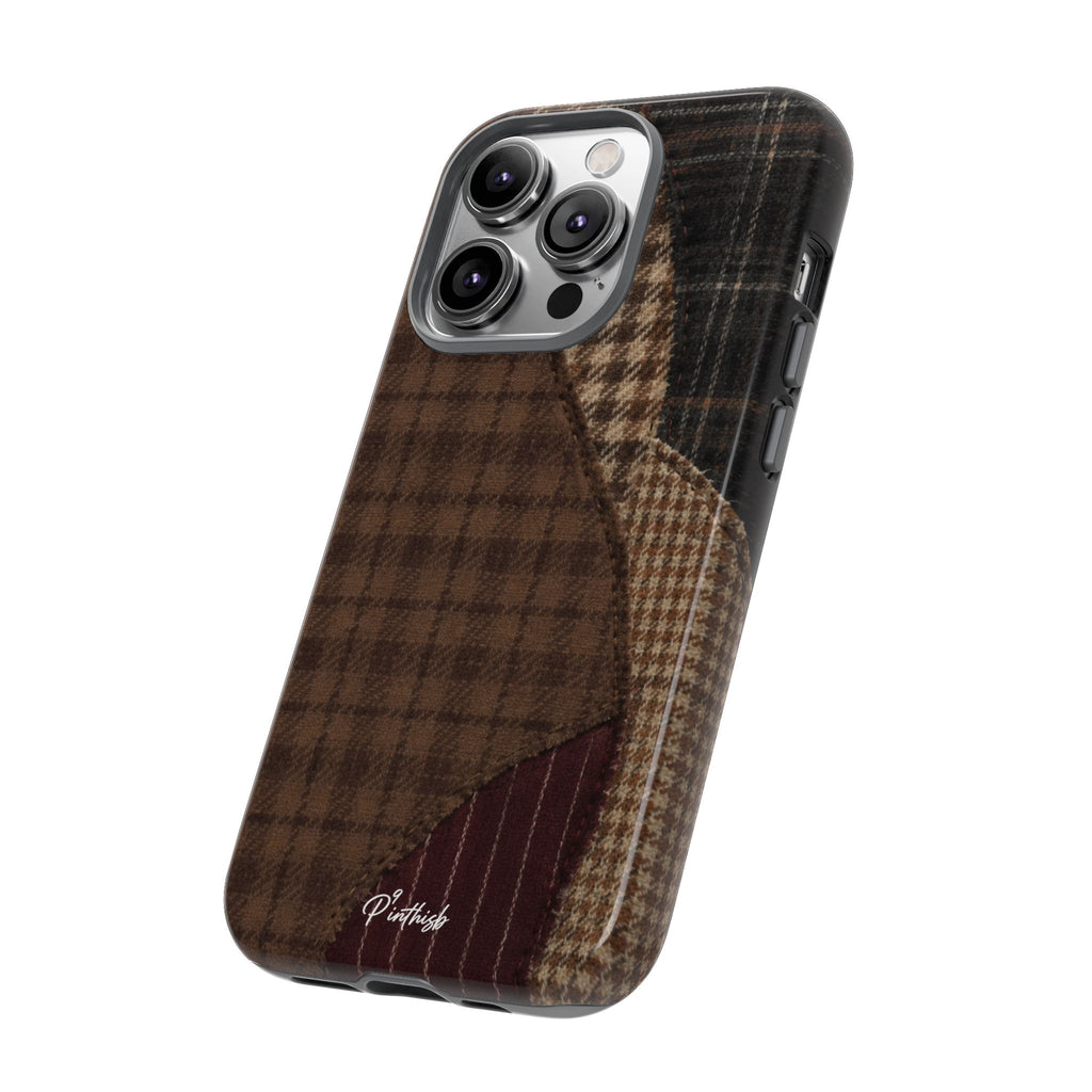 Rustic Brown Retro Tough Case
