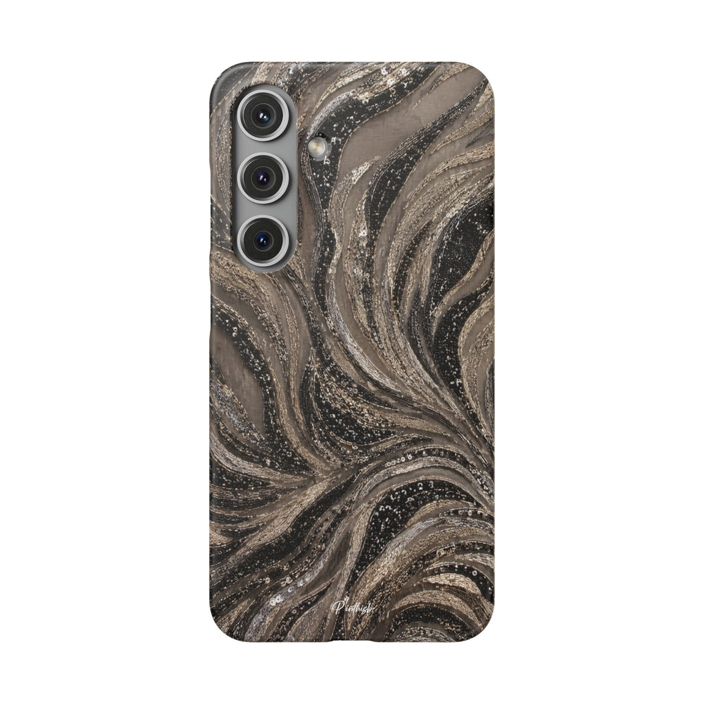 Neutral Swirl Protective Snap Case