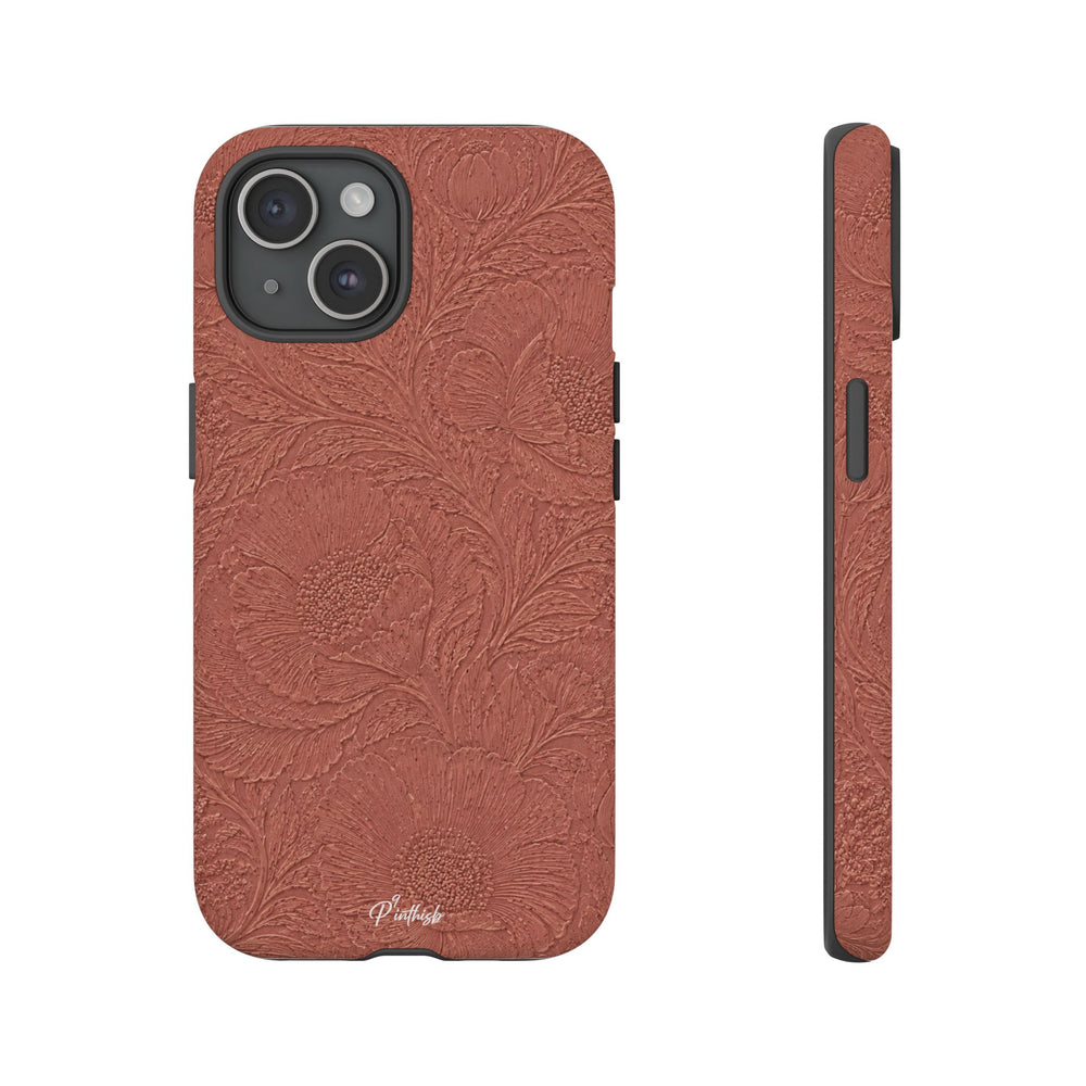 Embossed Floral Tough Case