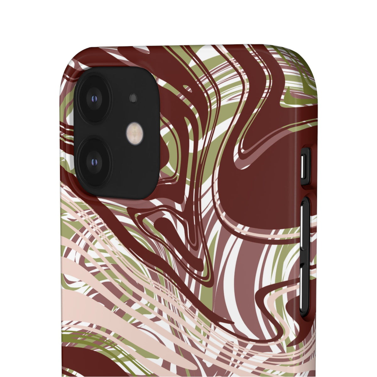 Abstract Marbled Snap Phone Case