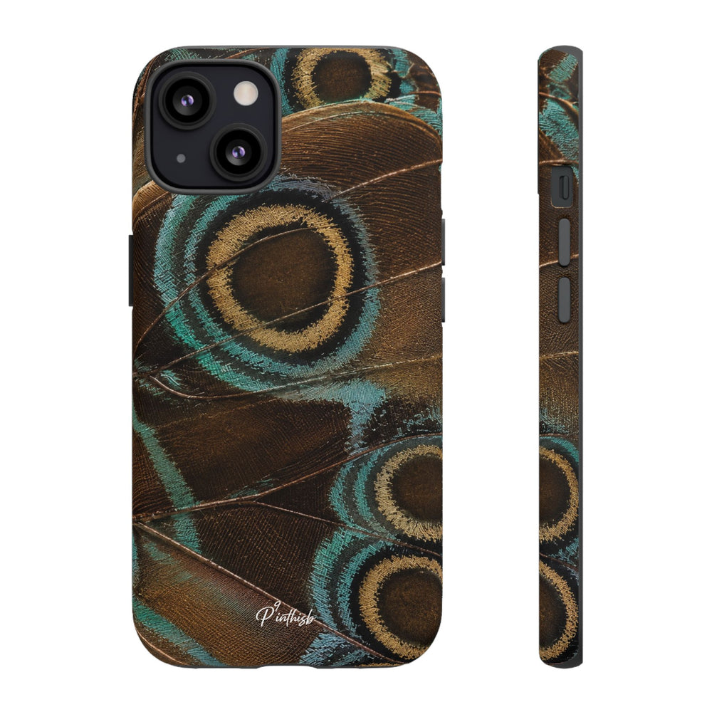 Peacock Feather Pattern Tough Case