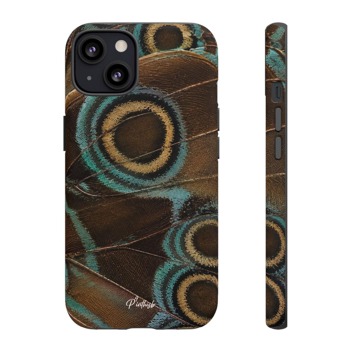 Peacock Feather Pattern Tough Case