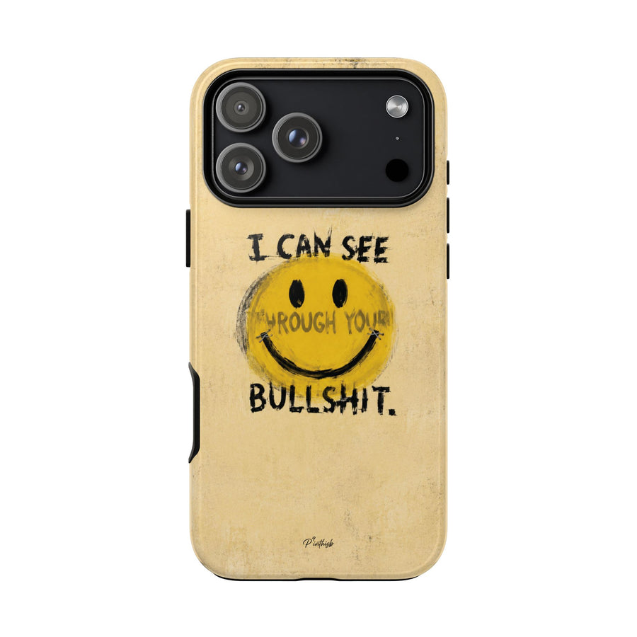 Smiley Anti-BS Tough Case