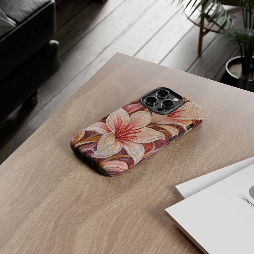 Floral Lily Tough Case