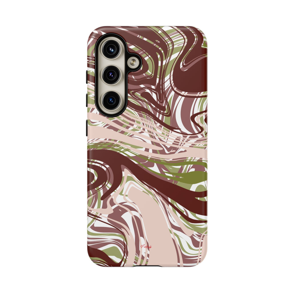 Abstract Marbled Tough Phone Case