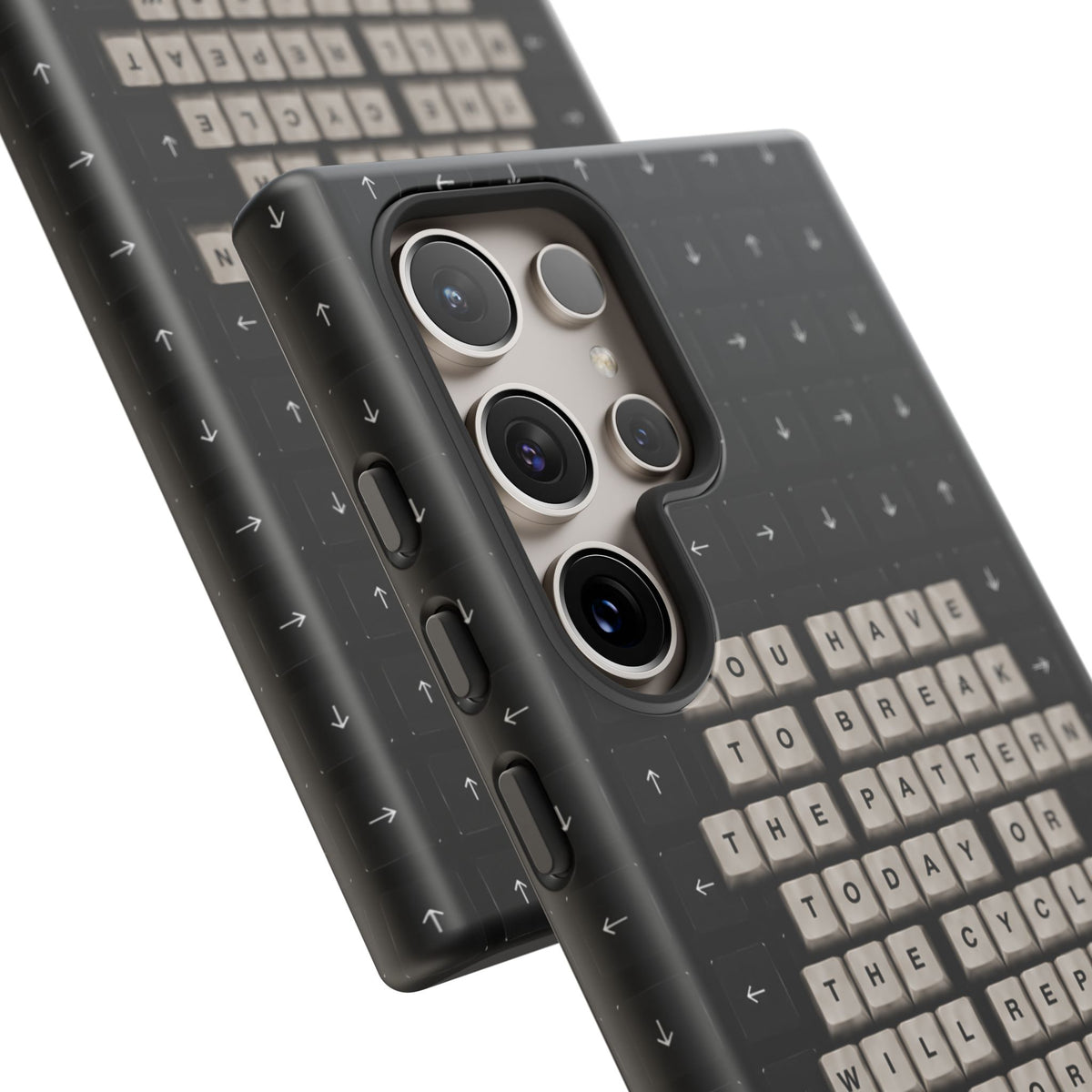 "Break the pattern" Keyboard Tough Case