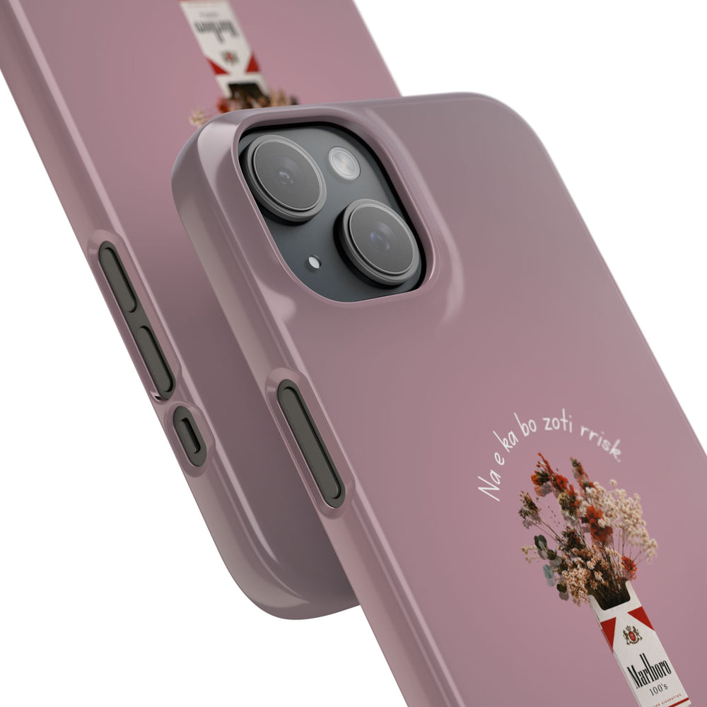 "Na e ka bo zoti rrisk." Snap Phone Case