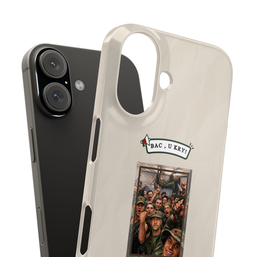 "BAC, U KRY!" Snap Case