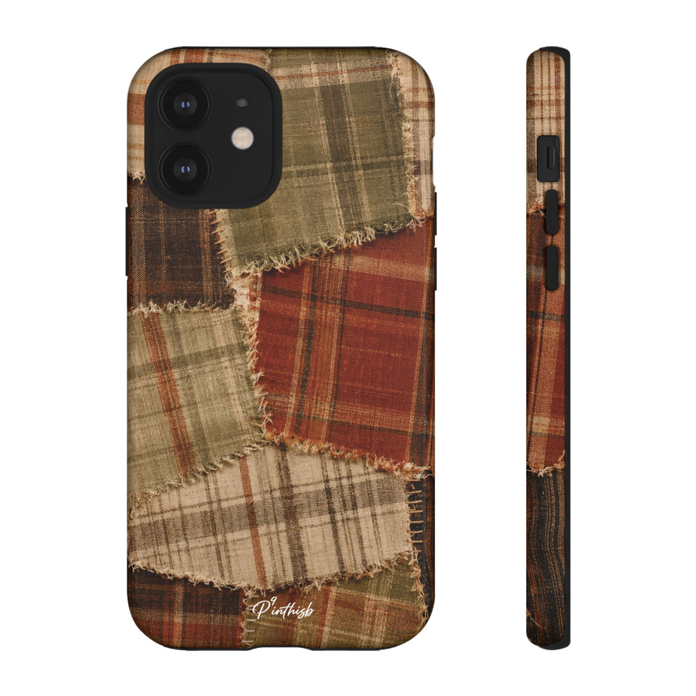 Rustic Fall Patchwork Tough Case