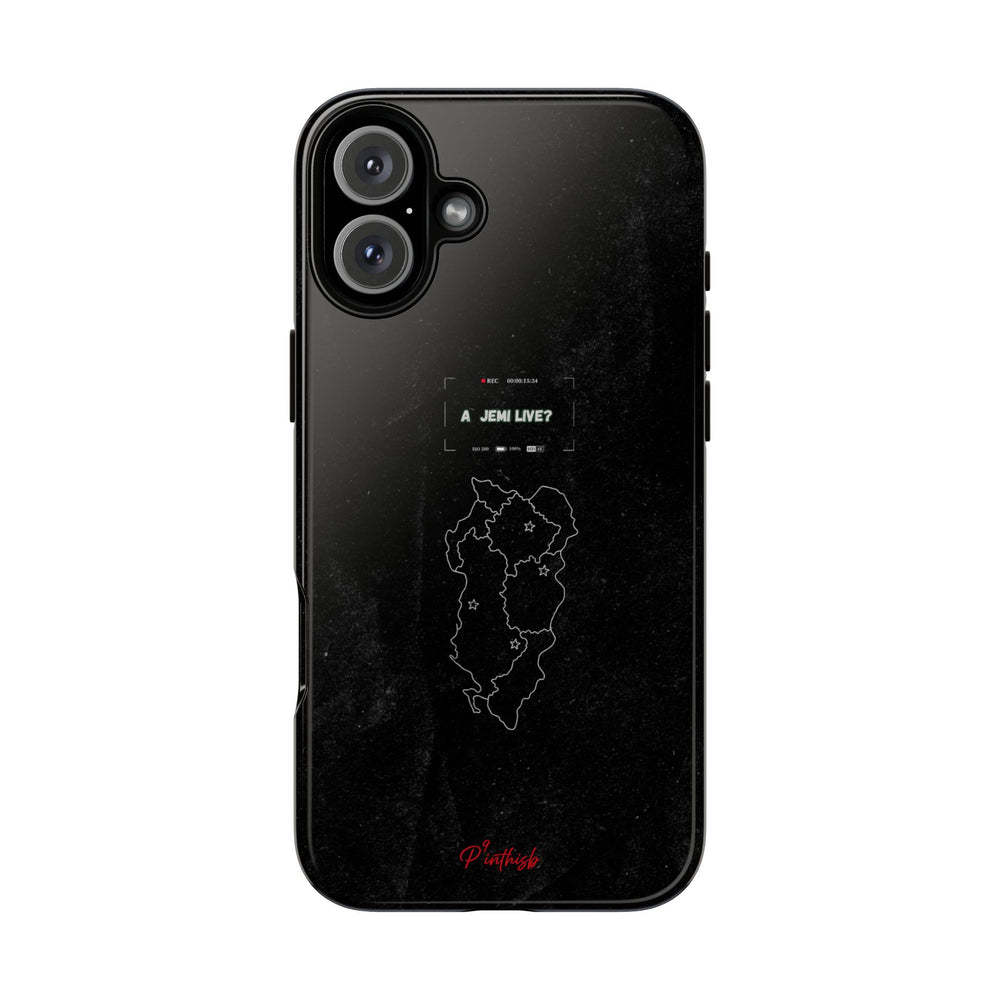 "A jemi live?" Tough Phone Case