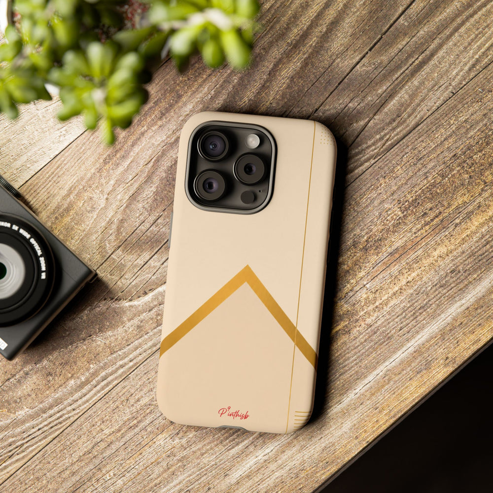 Gold Malboro Inspired Tough Phone Case