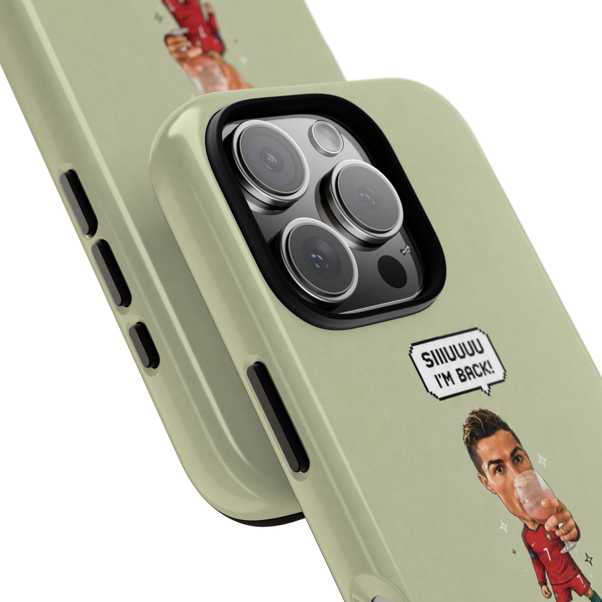 "SIIUUU, I'M BACK" CR7 Tough Phone Case