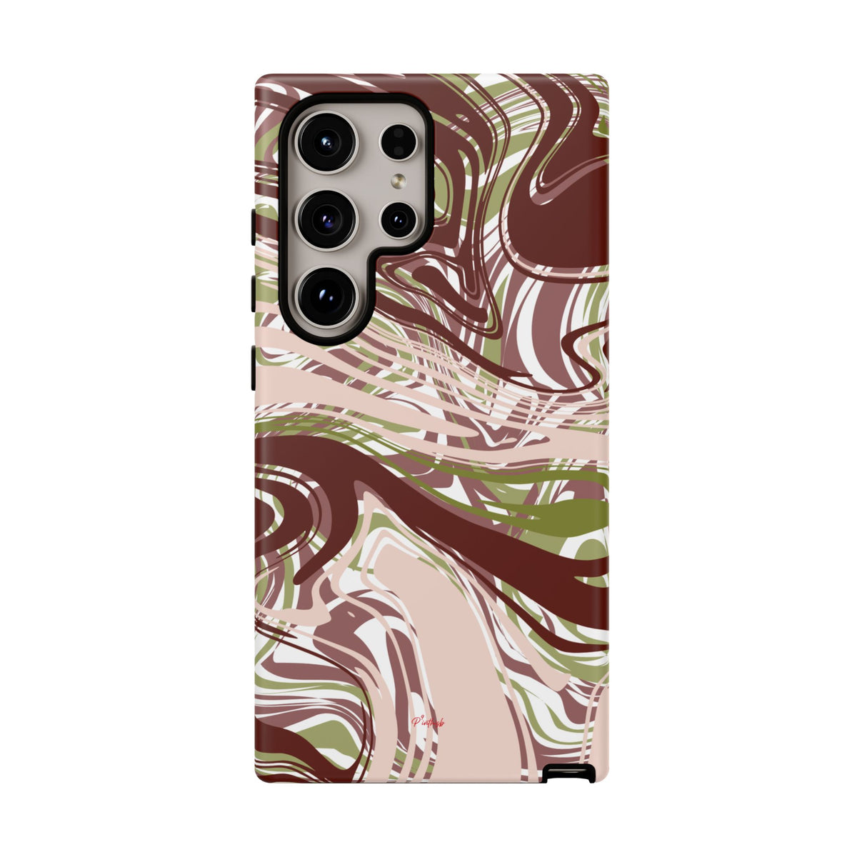 Abstract Marbled Tough Phone Case