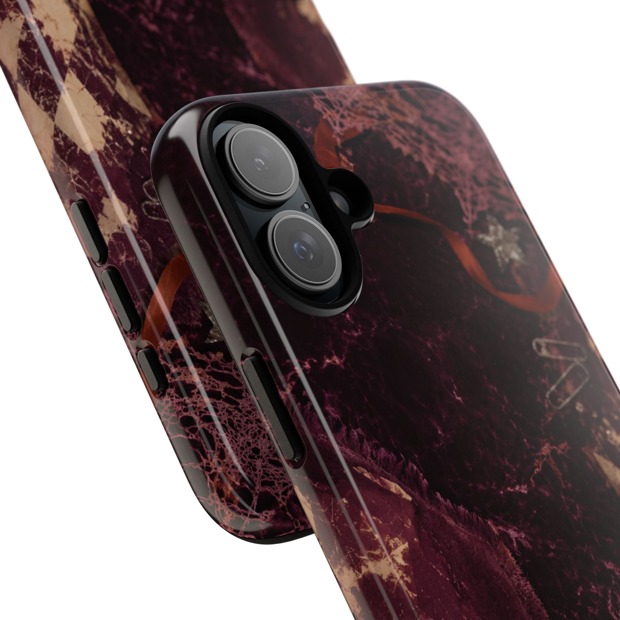 Dark Maroon Vintage Tough Case
