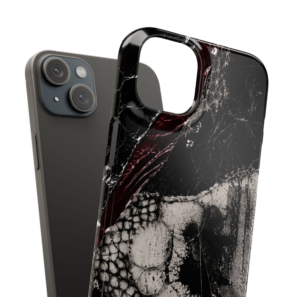 Midnight Static Snap Phone Case