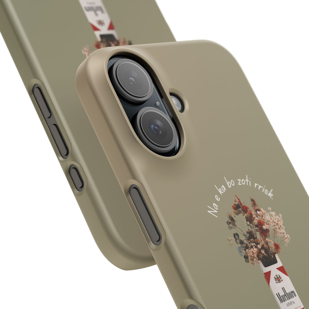 "Na e ka bo zoti rrisk." Snap Phone Case