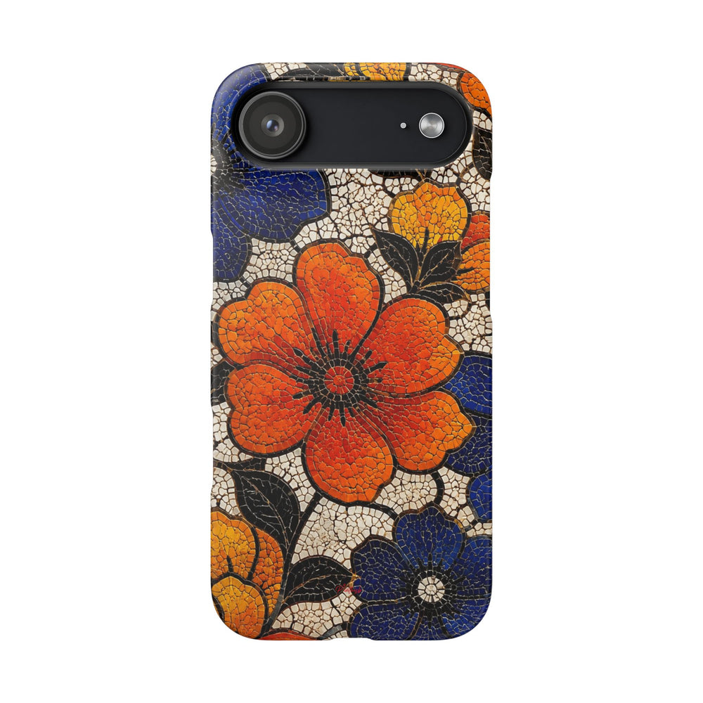 Floral Mosaic Snap Case