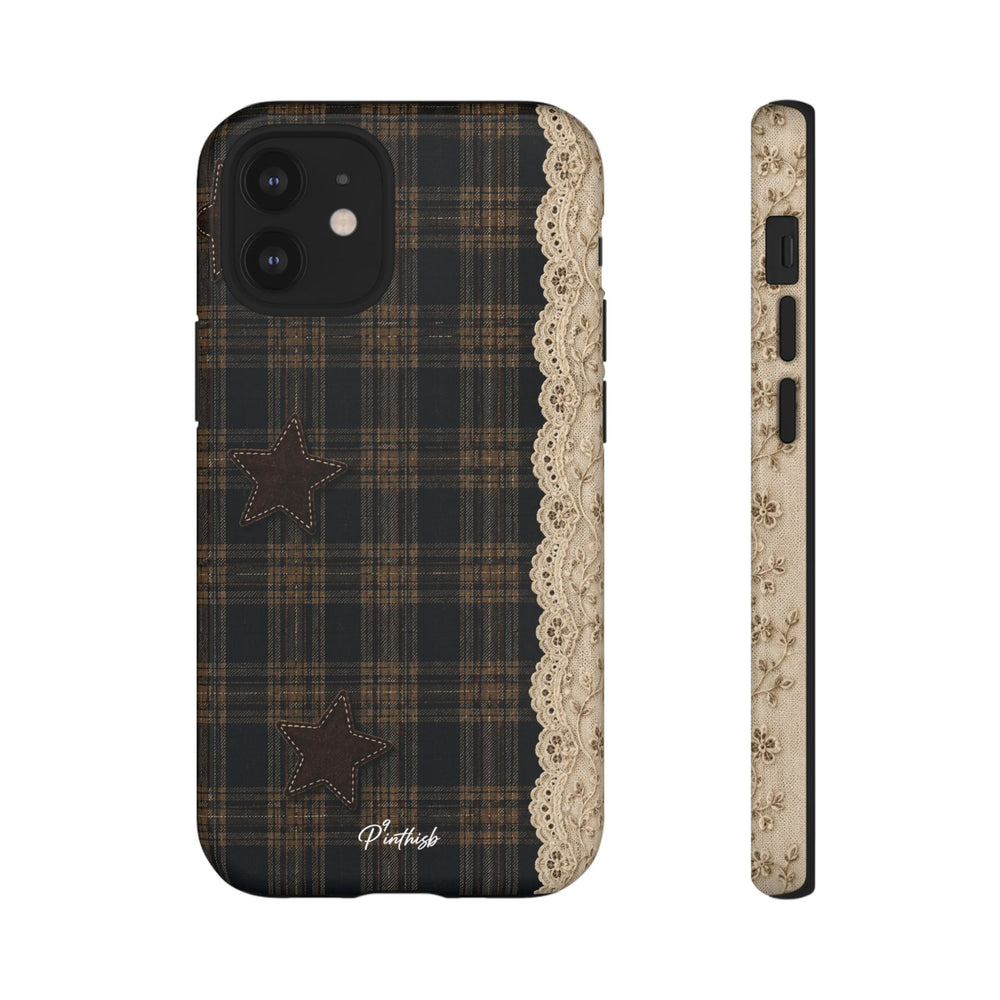 Vintage Stars Lace Phone Case