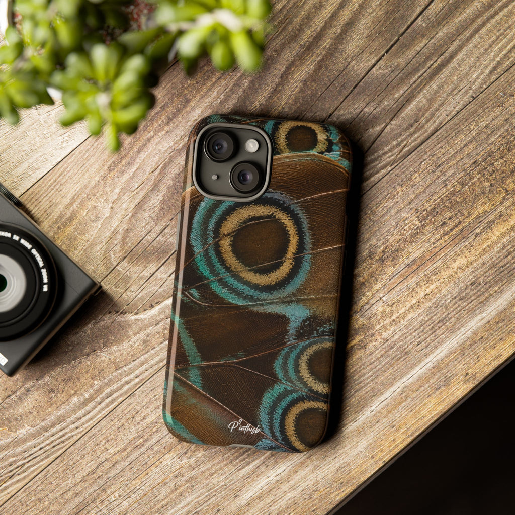 Peacock Feather Pattern Tough Case