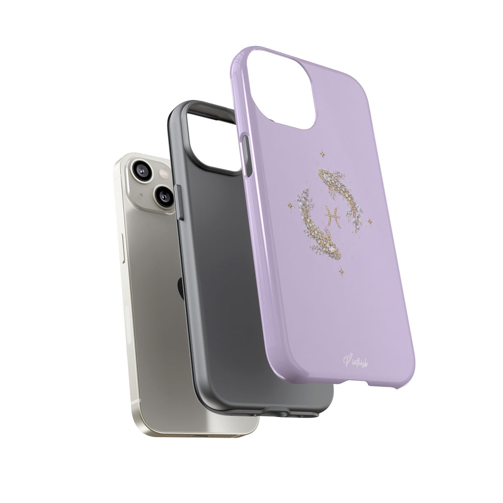 Pisces Glitter Phone Case