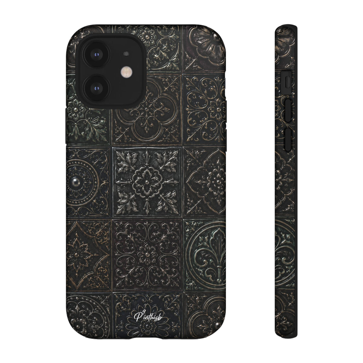 Mosaic Pattern Tough Phone Case