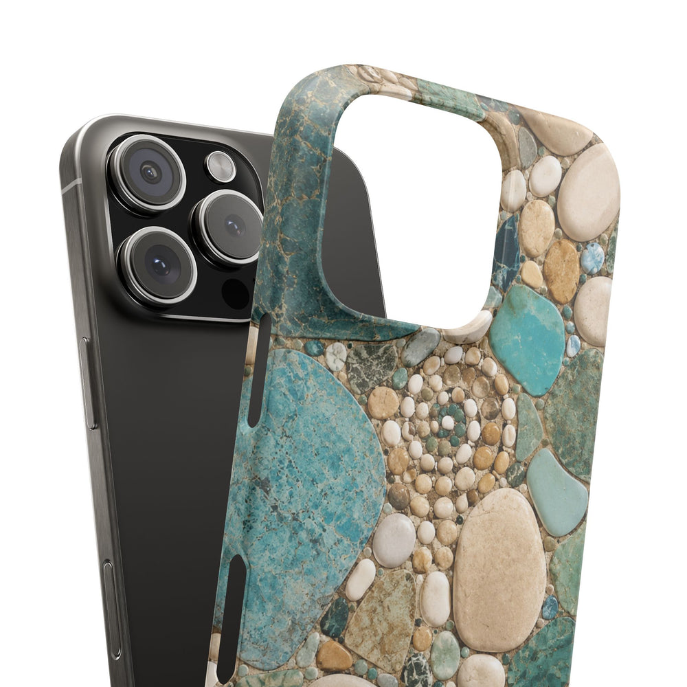Sea Glass Mosaic Snap Case