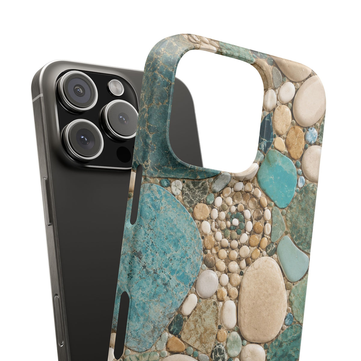 Sea Glass Mosaic Snap Case