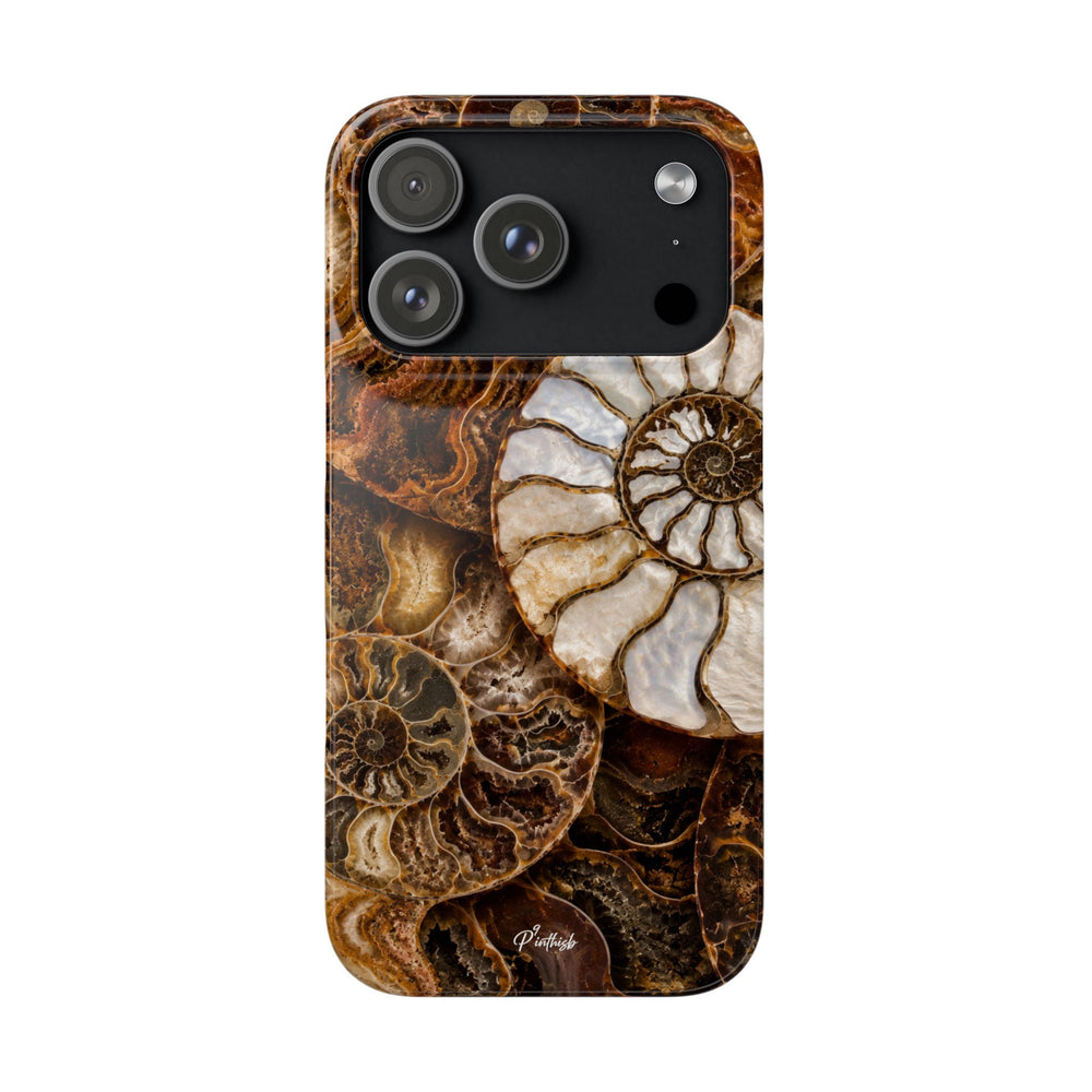Nautilus Fossil Snap Case
