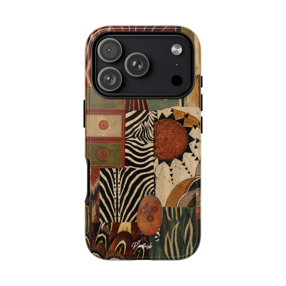 Abstract Boho Collage Tough Case