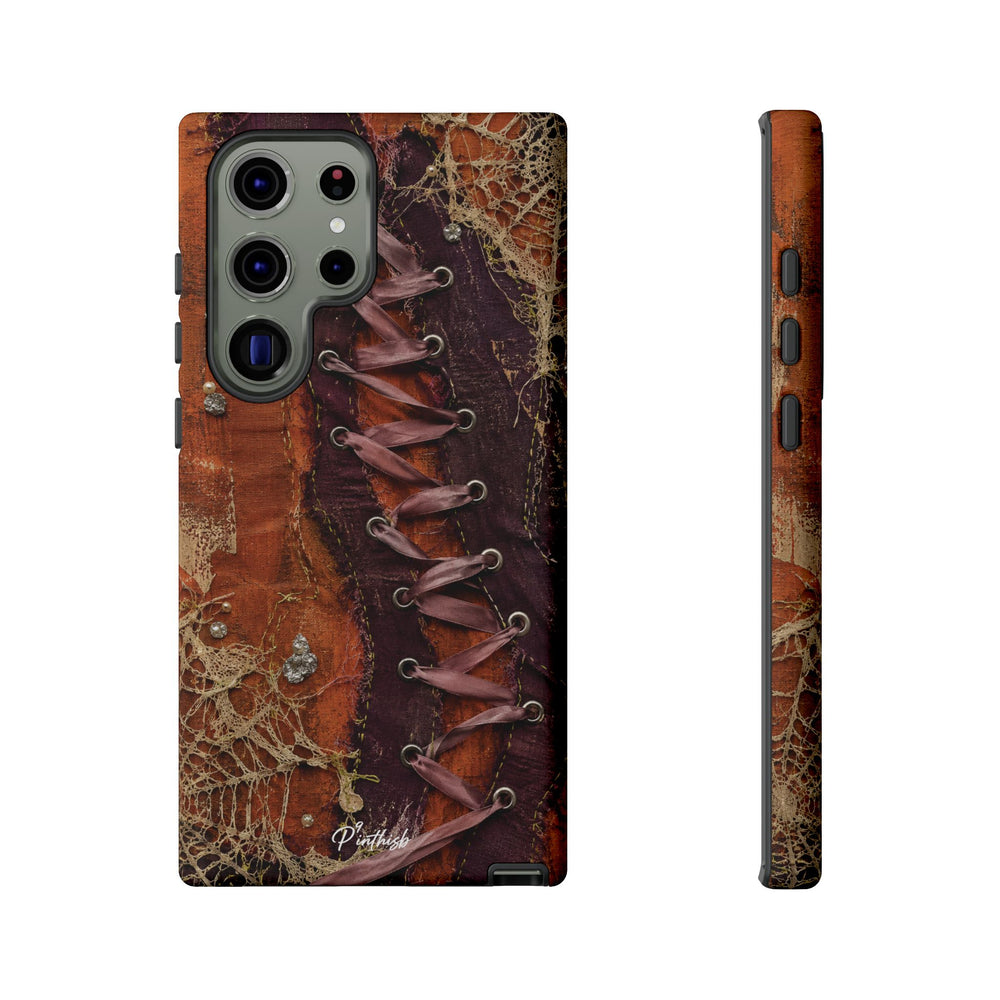 Vintage Leather Lace Tough Case