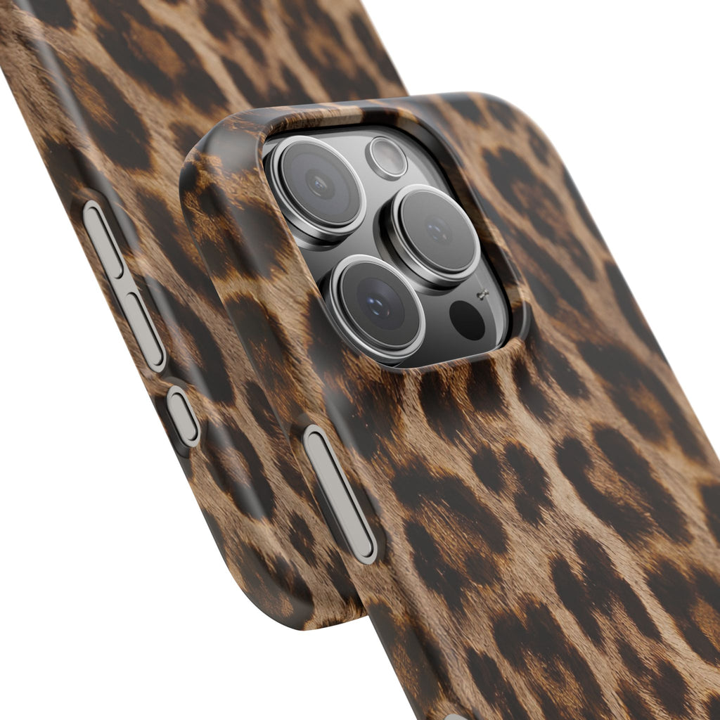 Leopard Print Snap Phone Case