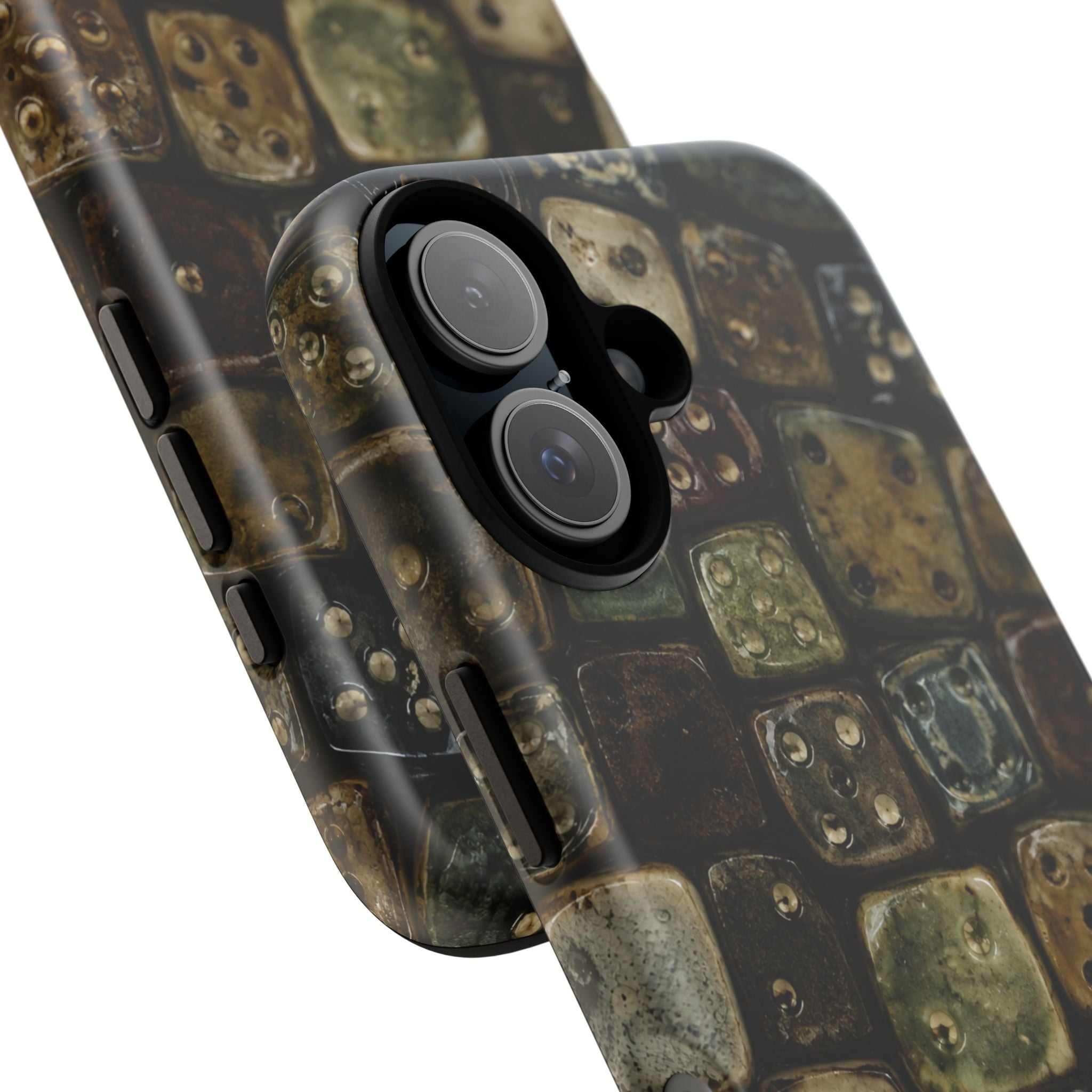 Vintage Dice Tile Phone Case
