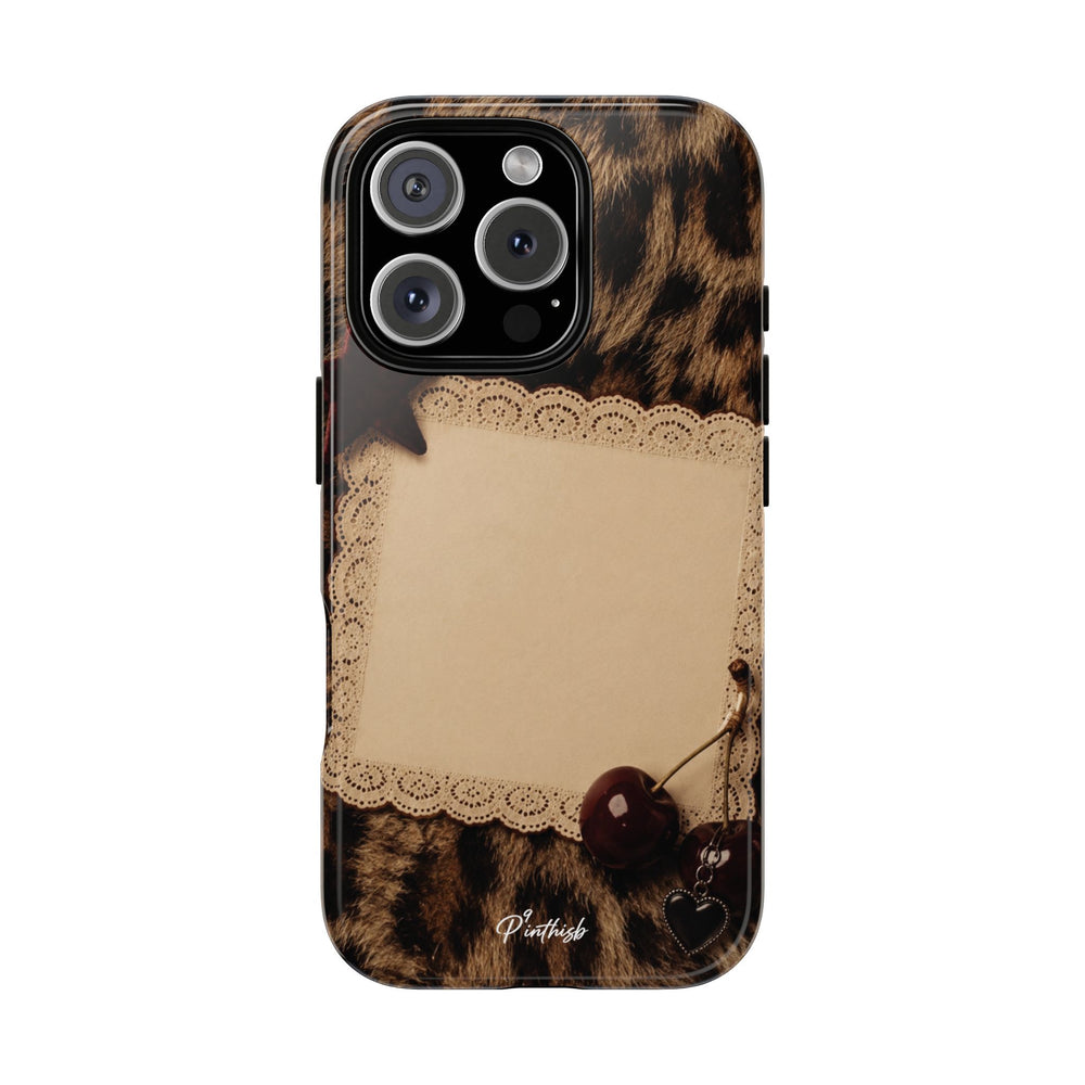 Personalized Leopard Lace Phone Case