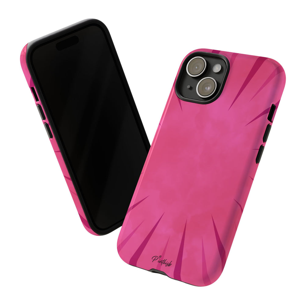Pink Burst Tough Phone Case