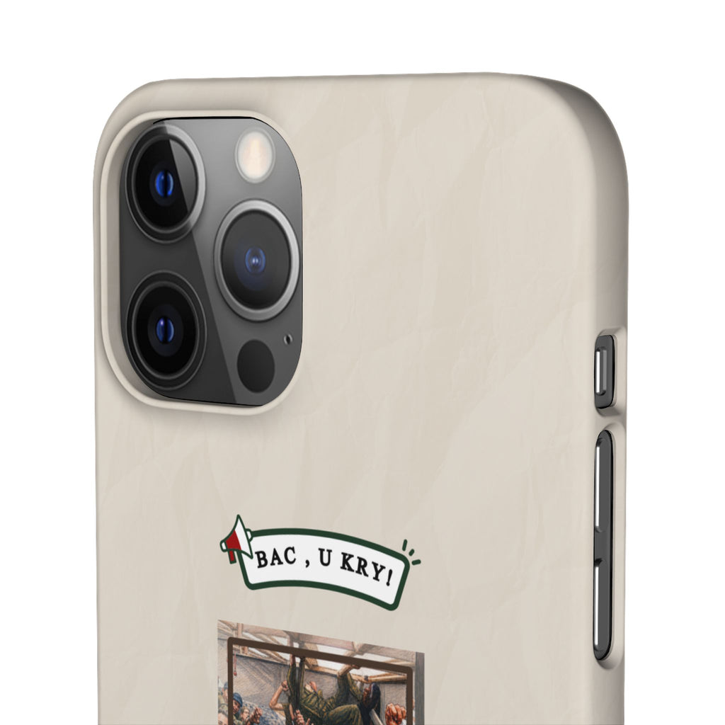 "BAC, U KRY!" Snap Case