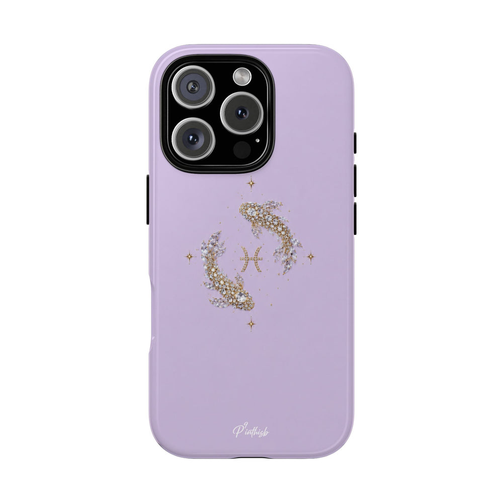 Pisces Glitter Phone Case
