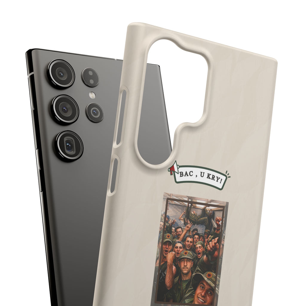 "BAC, U KRY!" Snap Case