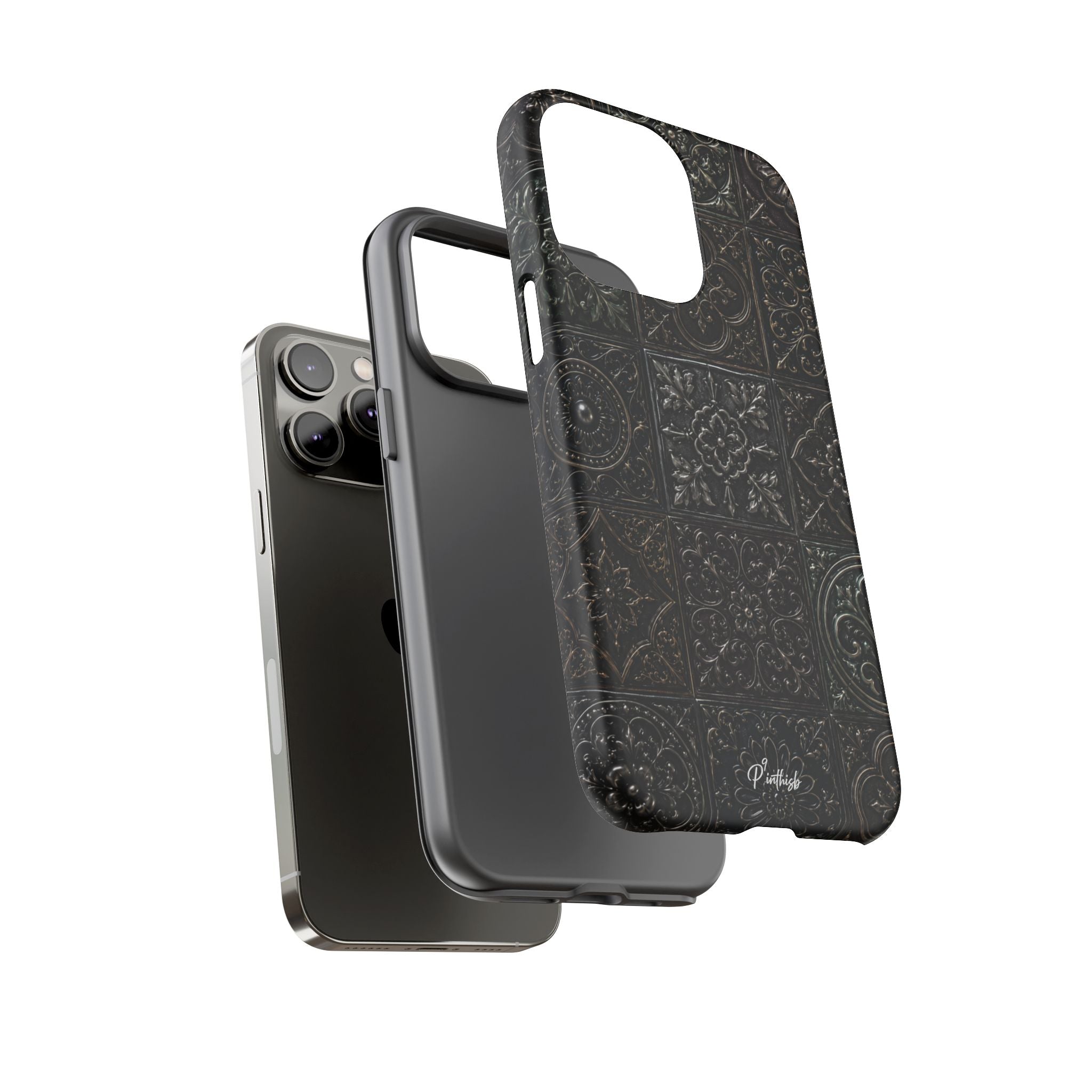 Mosaic Pattern Tough Phone Case