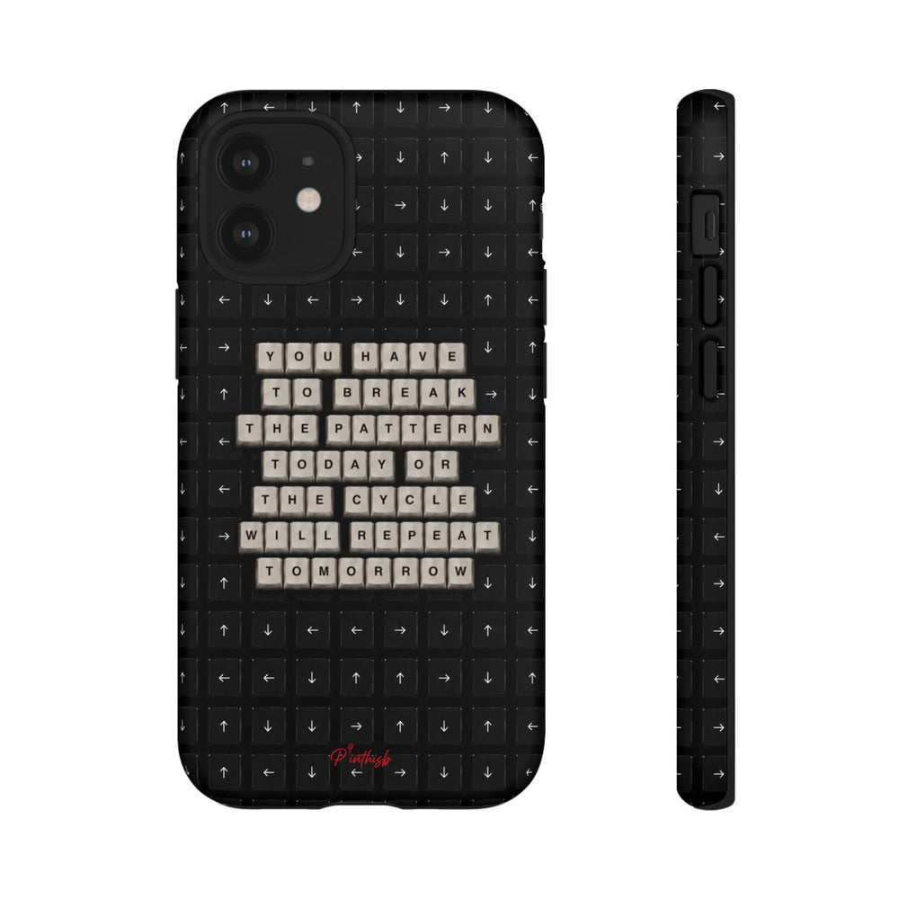"Break the pattern" Keyboard Tough Case