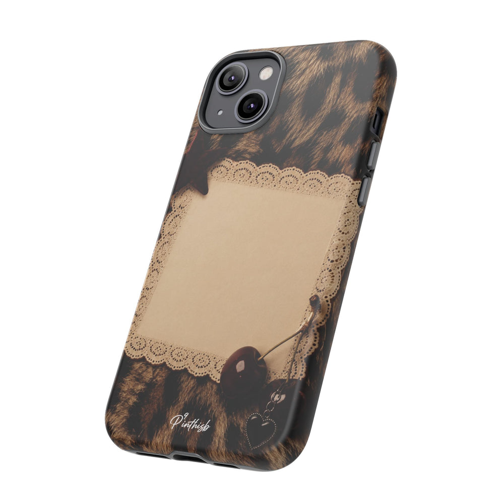 Personalized Leopard Lace Phone Case