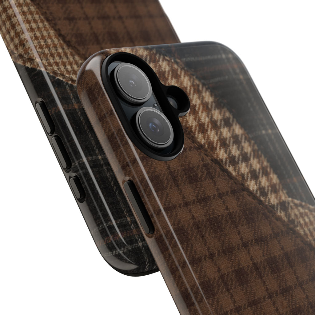 Rustic Brown Retro Tough Case