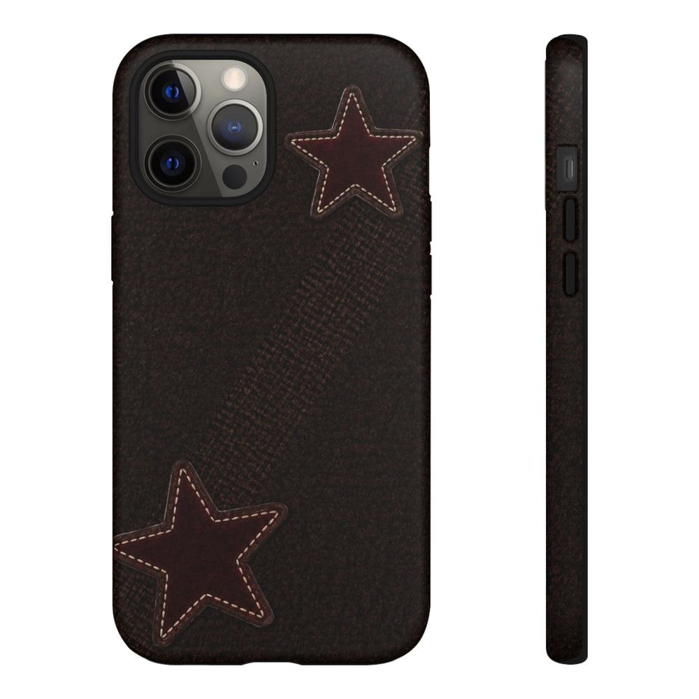 Rustic Stitched Star Phone Case