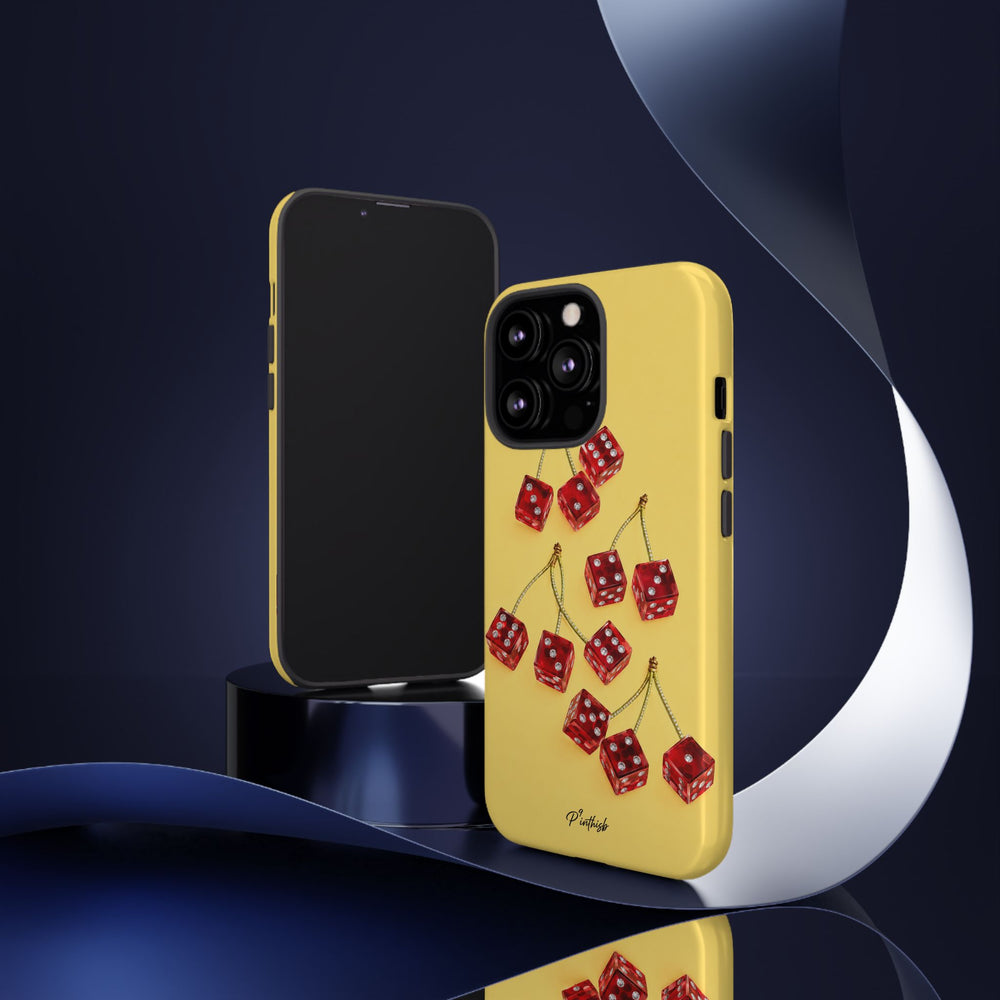 Cherry Dice Tough Phone Case