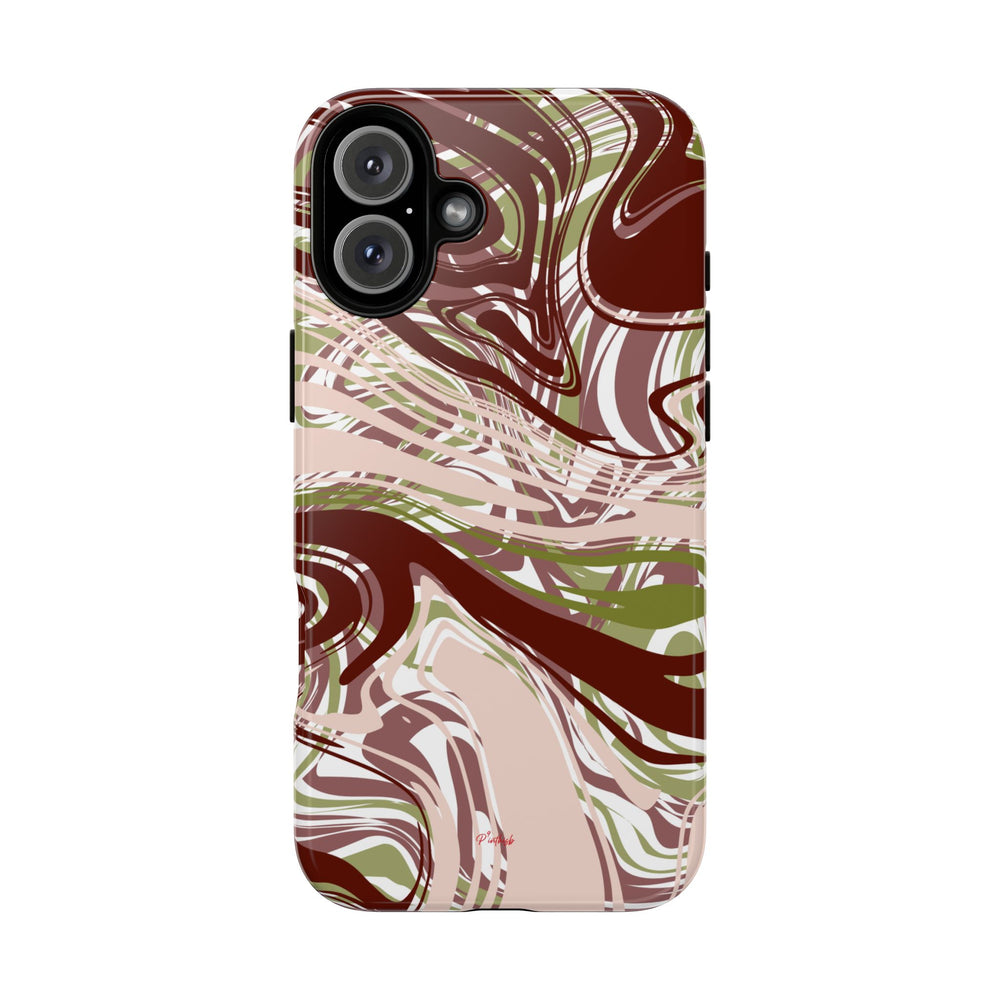 Abstract Marbled Tough Phone Case