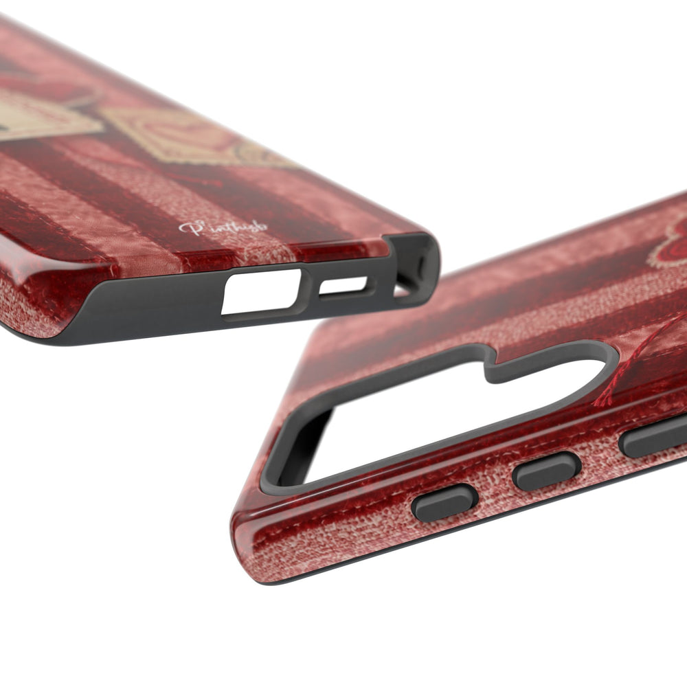 “Good Things Are Coming” Red Phone Case