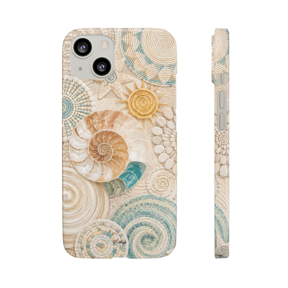 Coastal Seashell Snap Case