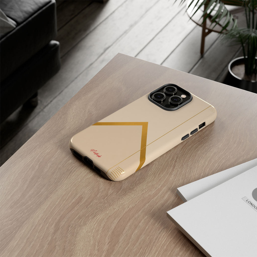 Gold Malboro Inspired Tough Phone Case