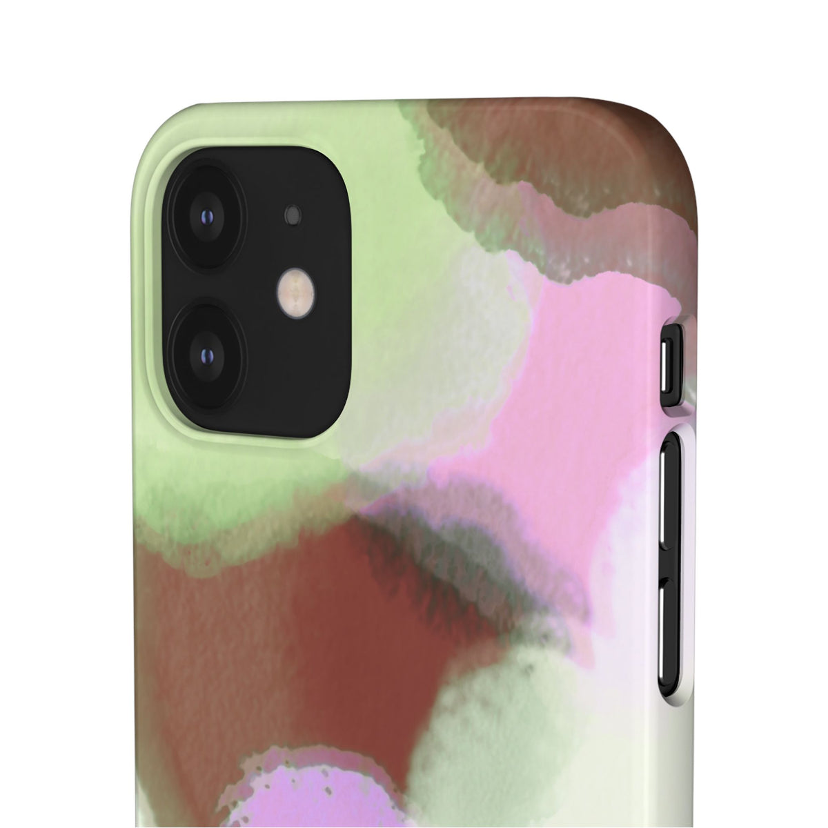 Abstract Pastel Camouflage Snap Phone Case